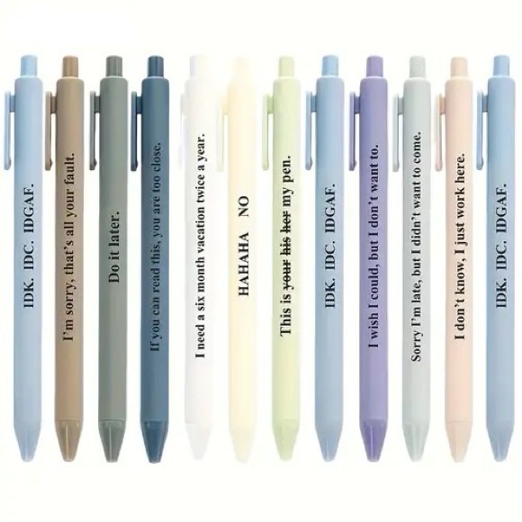 Novelty Pens (Set of 12) - Picture 3 of 3